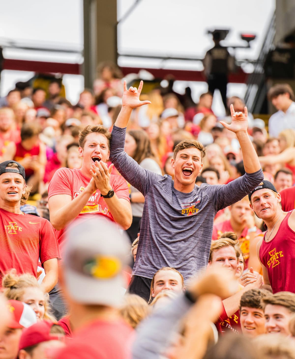 A graphic displays a male baseball player's recruiting profile.