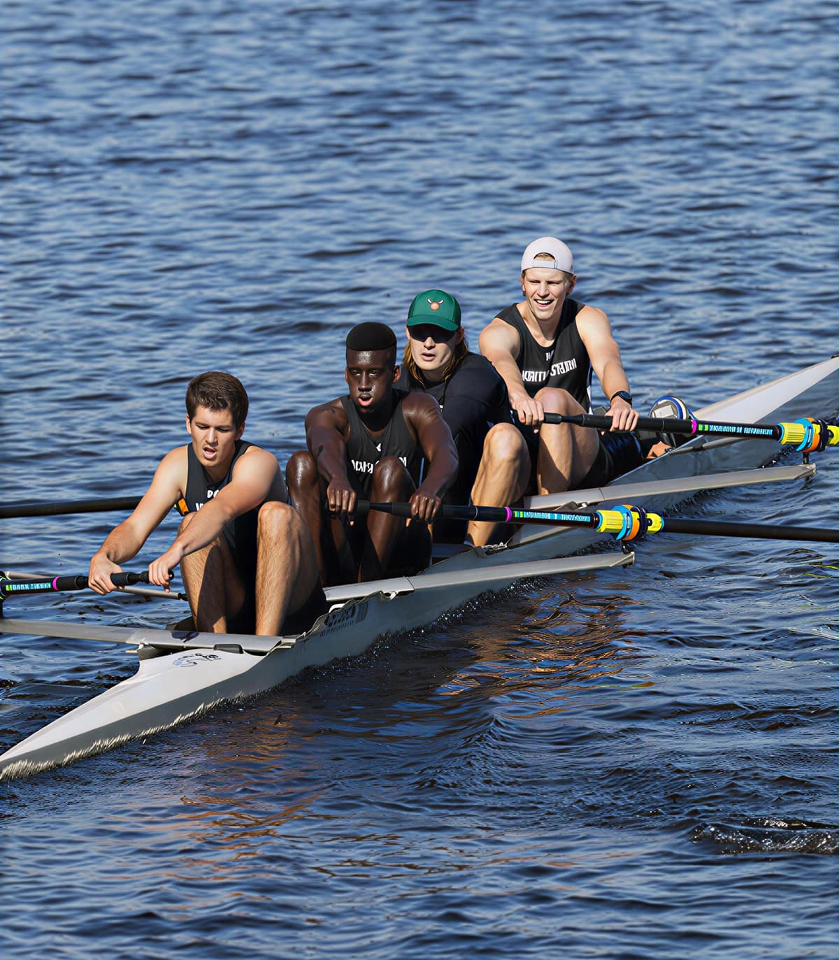 A graphic displays a male baseball player's recruiting profile.