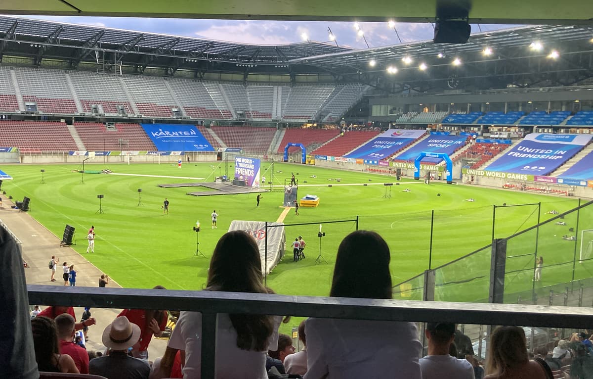 Parts of a college soccer squad.