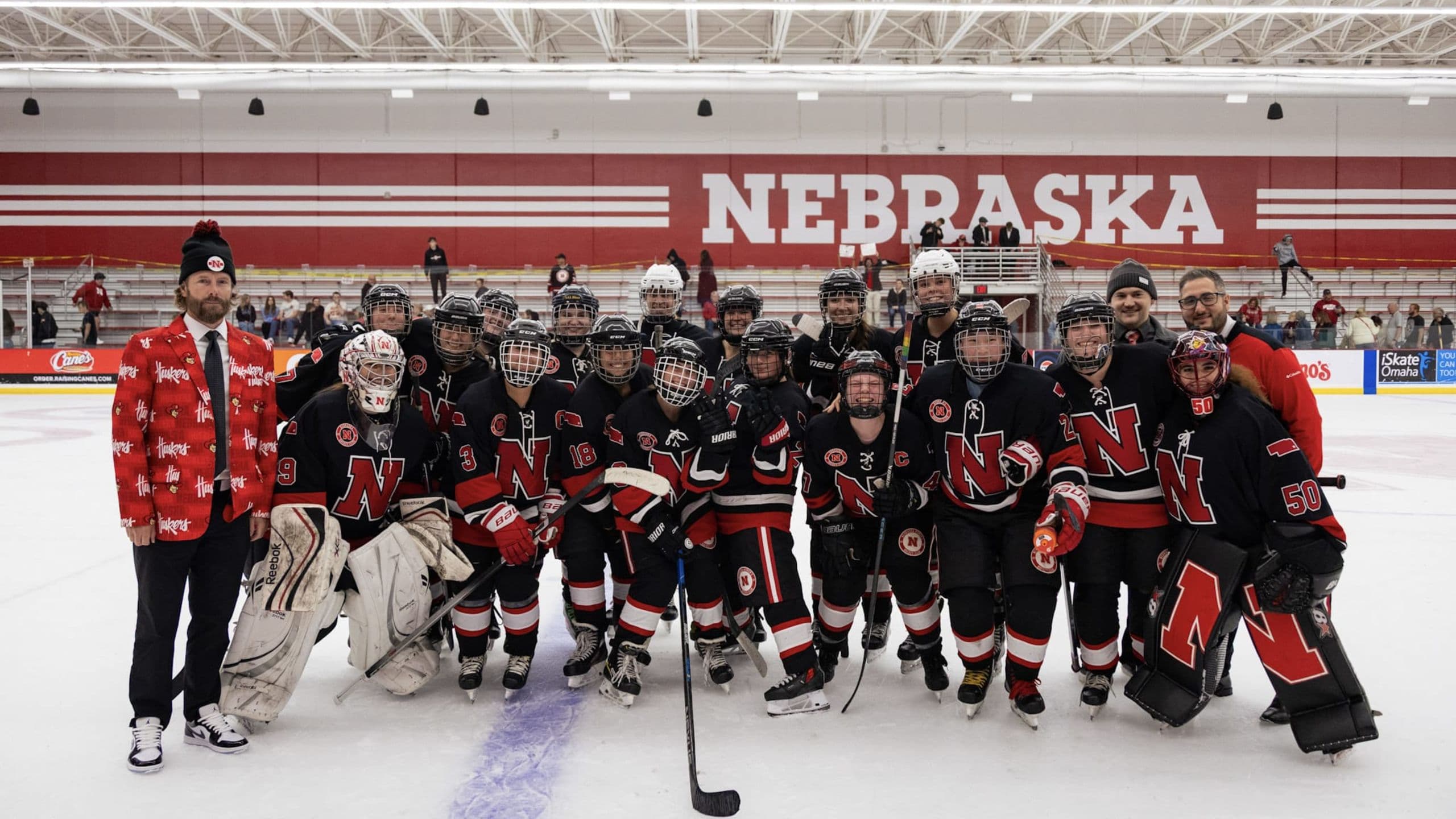 Pre-game moments from a collegiate football event. College football stadium on game day.